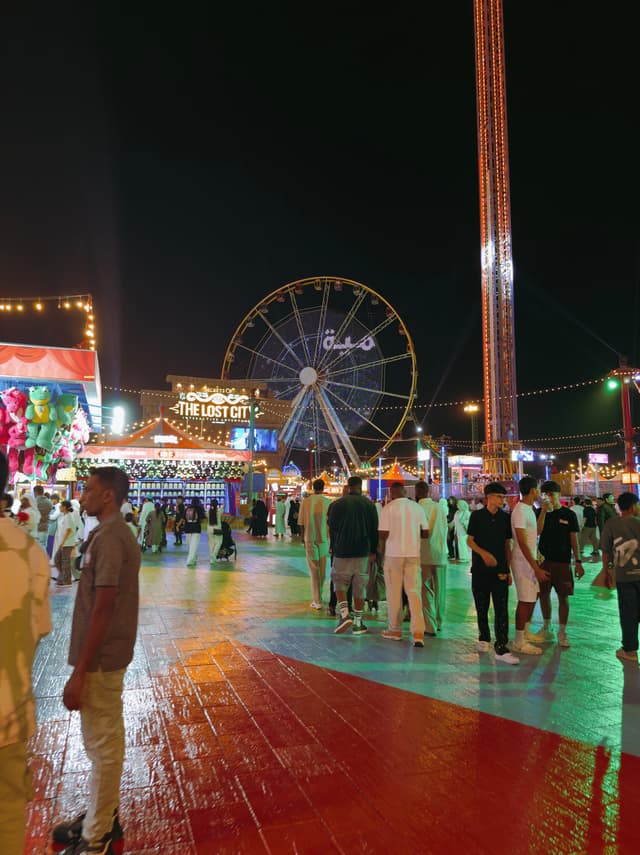 Lights, colours, and motion