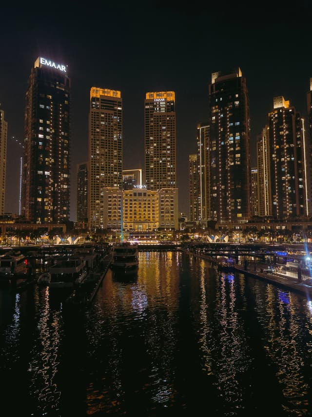 When architecture flirts with the water.