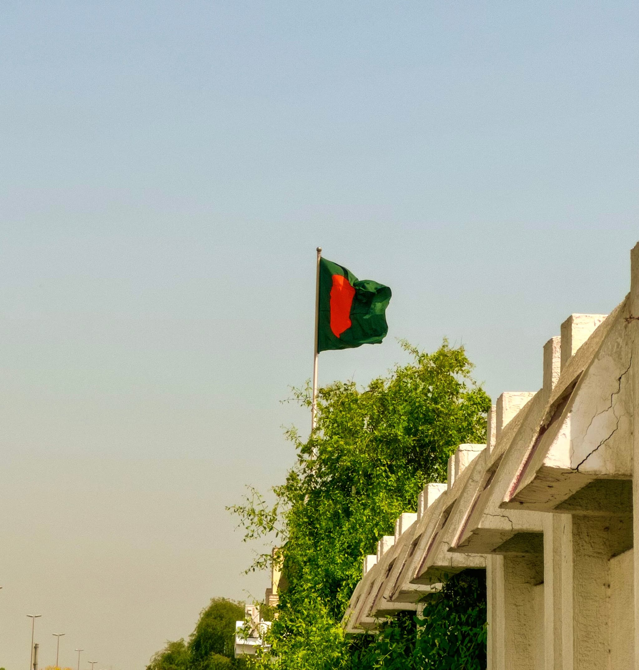 heartwarming to see our flag after a long time