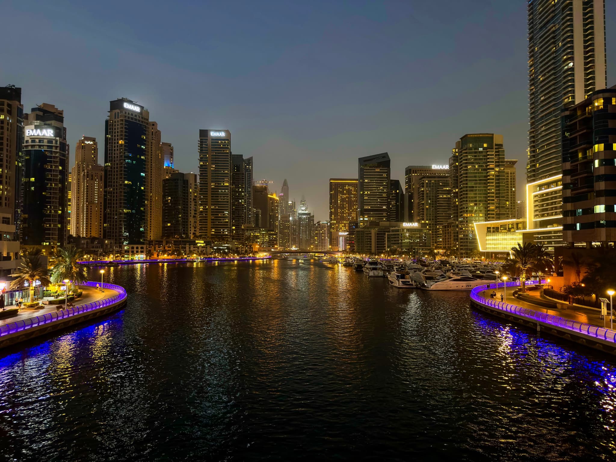 Marina at night ✨