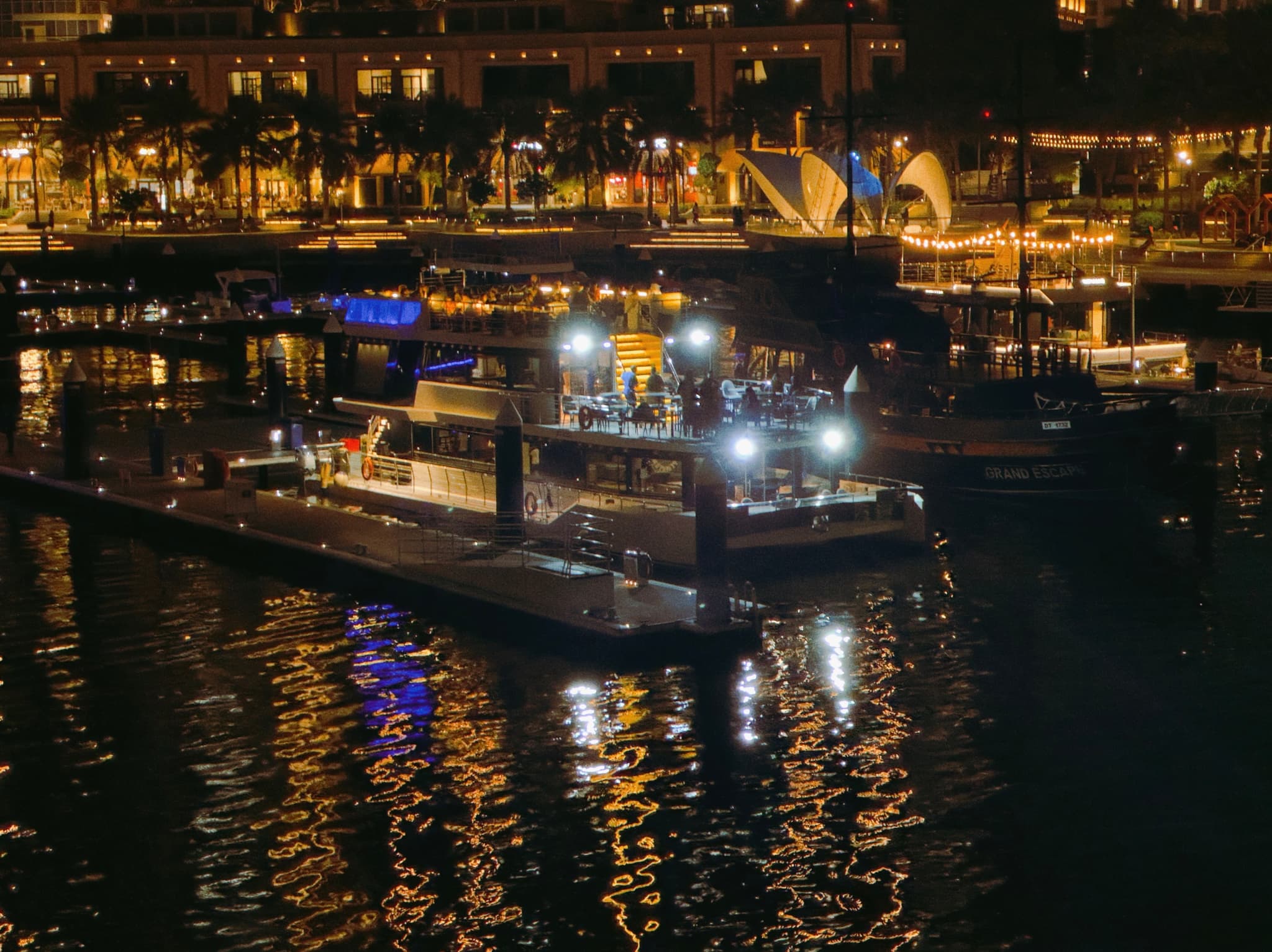 Reflections of a sleepless city.