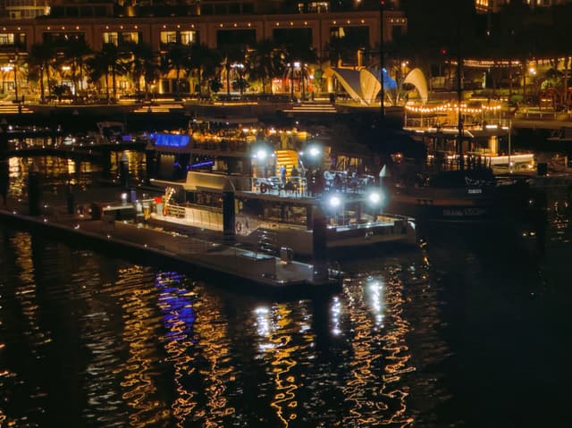 Reflections of a sleepless city.